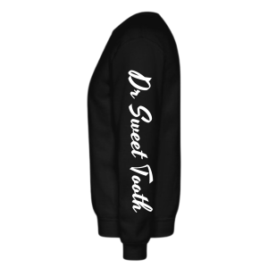 Unisex “Dr Sweet Tooth” sweater for dentists with premium printed design and comfortable classic fit.